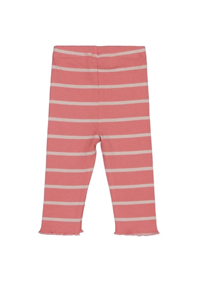 Civil Baby Çizgili 6-18 Ay Tayt - Turuncu Soft Kiremit