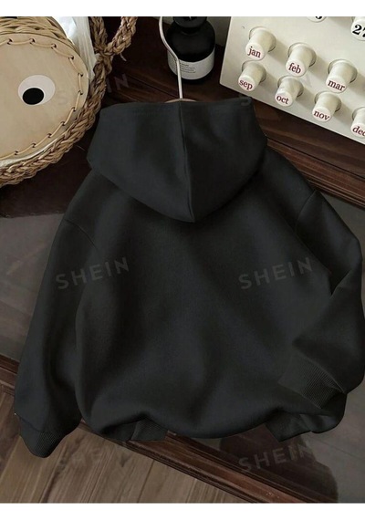 Seda Unisex Kadın/erkek Yılbaşı Temalı Sweatshirt SIYAH