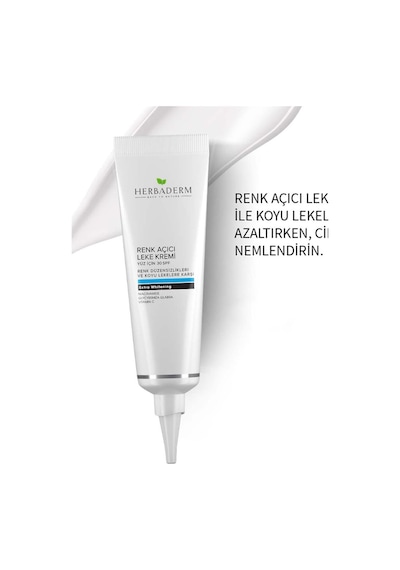 Herbaderm Yüz İçin Renk Açıcı Leke Kremi SPF30 55 ML