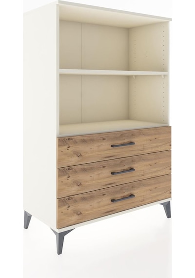 Hyperion Dolap 2 Raflı 3 Çekmeceli 88x44x134 Aytaşı-çam Aytaşı
