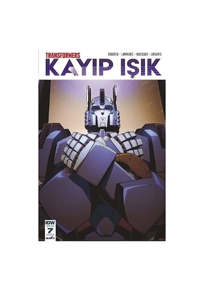 Transformers Kayıp Işık Bölüm 8 Kapak - A - James Robertson - Presstij Kitap