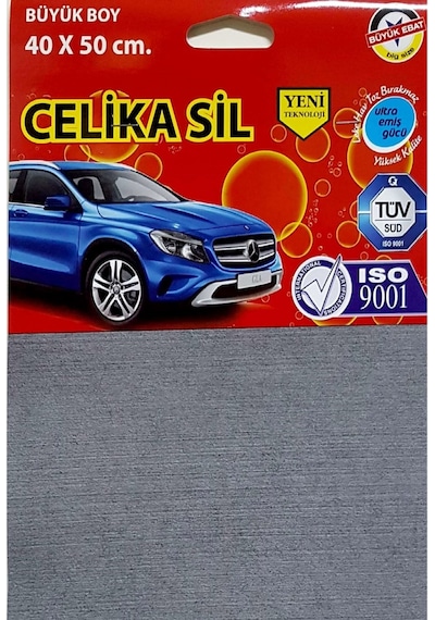 Celika Antibakteriyel Mikrofiber Temizlik Bezi 40x50 Fibram