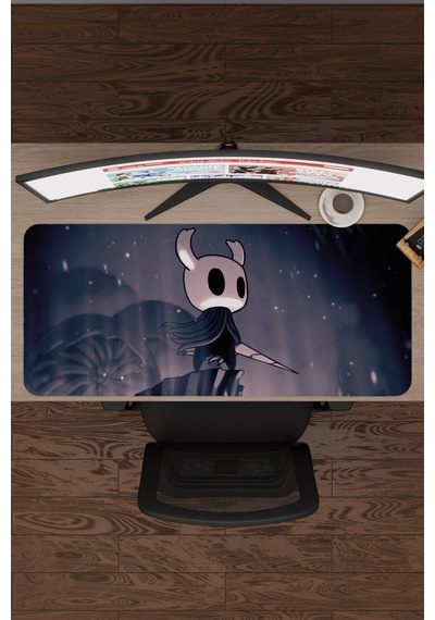 Hollow Knight Kaymaz Dikişli Kauçuk Oyuncu Mousepad V3 - 90x40 Xxl Gaming Mouse Pad Fare Altlığı