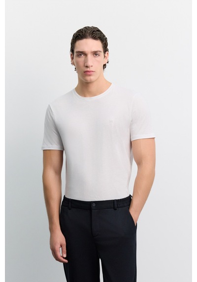 Avva Erkek Lacivert Yanı Lastikli Viskon Karışımlı Slim Fit Pantolon A62y3053