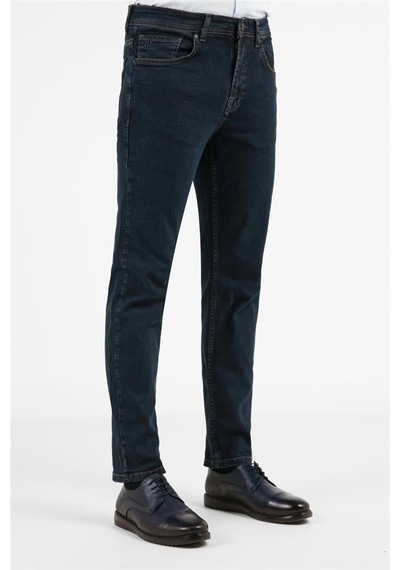 İmza Lacivert Gabardin 5 Cep Düz Paça Casual Slim Fit Pamuklu Denim Pantolon 1023255164 Lacivert İmza Lacivert Gabardin 5 Cep Düz Paça Casual Slim Fit Pamuklu Denim Pantolon 1023255164 Lacivert