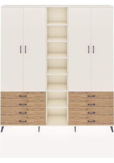 Arges Dolap 10 Raflı 8 Çekmeceli 2 Askılı 220x30x243 Aytaşı-aytaşı/çam Aytası/atlas Çam Arges Dolap 10 Raflı 8 Çekmeceli 2 Askılı 220x30x243 Aytaşı-aytaşı/çam Aytası/atlas Çam