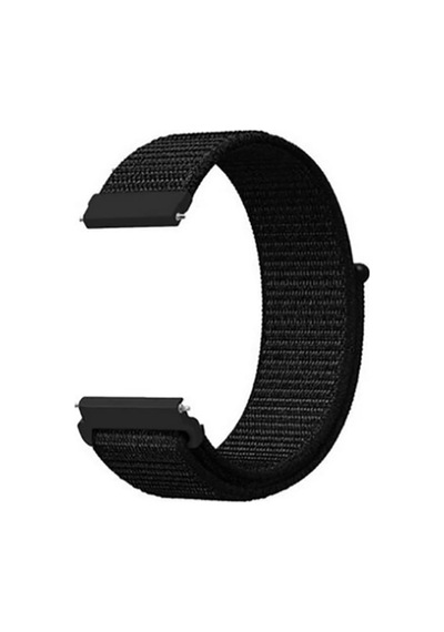 Huawei Watch Buds/watch 4/4 Pro İle Uyumlu Spor Hasır Kordon, 22mm, Siyah Açık Kahverengi
