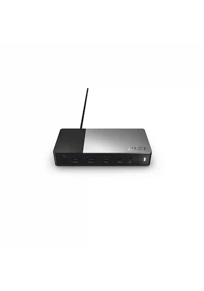 Msı Usb-c Docking Station Gen 2 Usb 3.2 Gen 2 3.1 Gen 2 Type-c Siyah