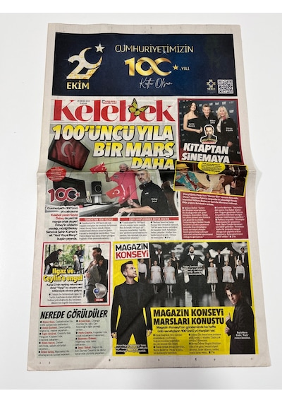 29 Ekim 2023 Hürriyet Gazetesi Eki Kelebek