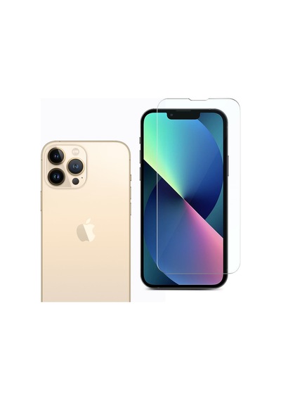 Notech Apple Uyumlu iPhone 13 Pro Max Temperli Cam Ekran Koruyucu
