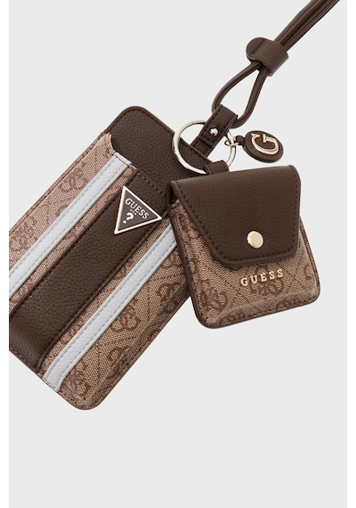 Guess Noelle Logolu Telefon Çantası Pw7574p6326 Bayan Telefon Çantası Pw7574 P6326 Lgw Kahve