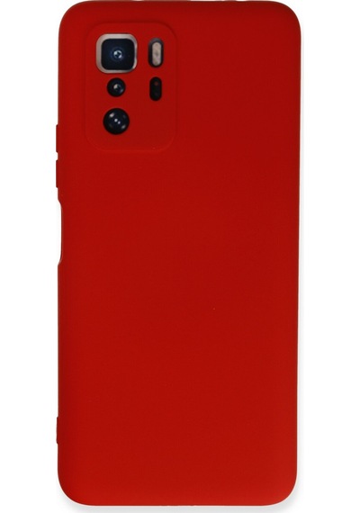 Poco X3 Gt Kılıf Nano İçi Kadife Silikon - Kırmızı Bzsxx00 1