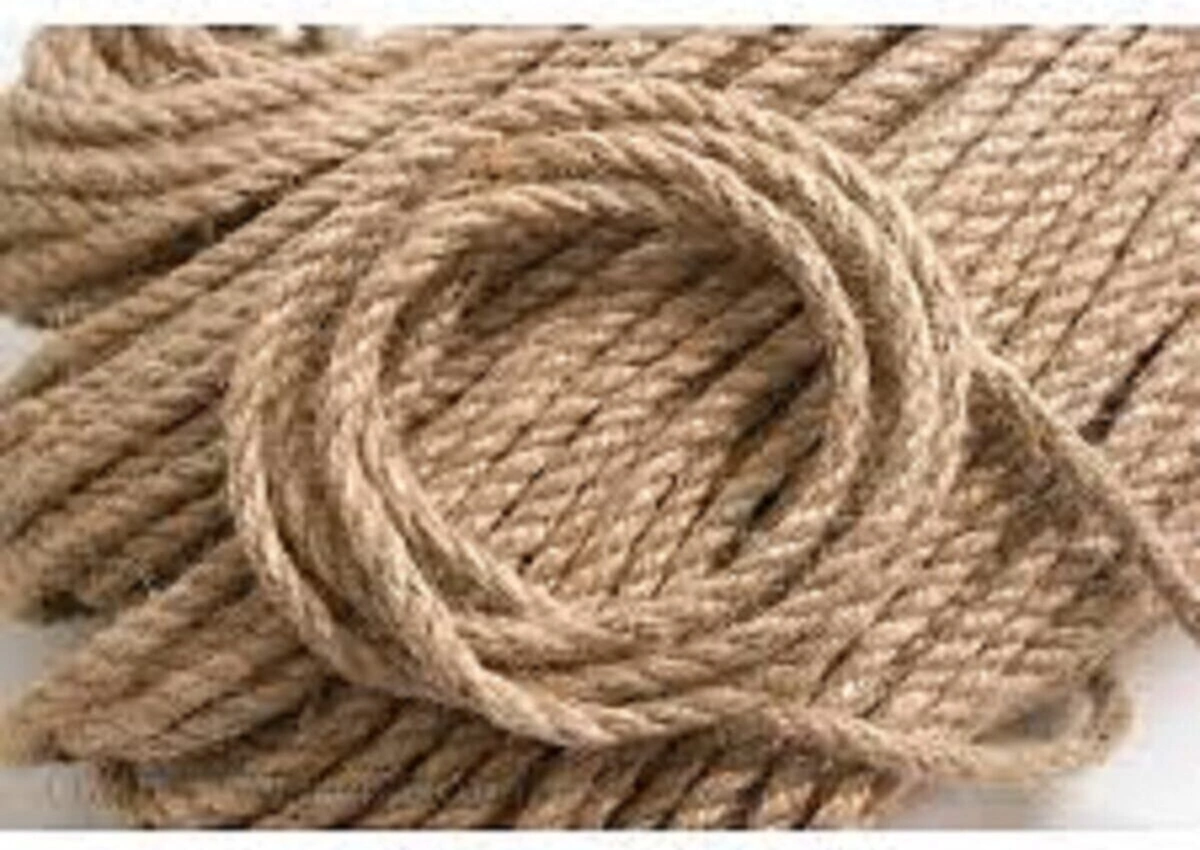 Jüt Halat Hasır Kendir İp 5 Mm 20 Metre