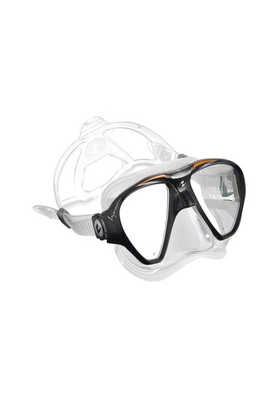 Rotadalış Aqua Lung Impression Şeffaf/Turuncu Dalış Maskesi