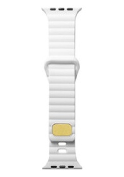Apple Watch 42mm Uyumlu Krd-73 Silikon Kordon - Beyaz