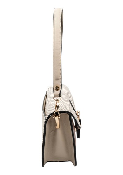 Silver Polo Sp1279 Kadın Omuz Çantası Hasır Bej-taba-m105 Koyu Bej