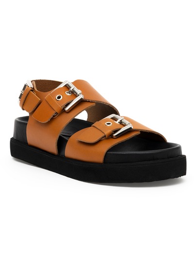 U.S. Polo Assn. Kadın Taba Sandalet 50287522-VR099