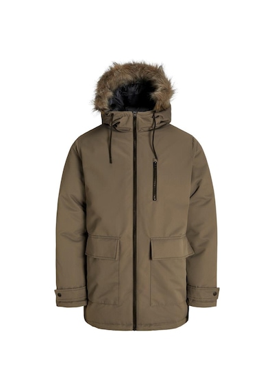 Jack & Jones Jjcharlıe Detachable Faux Fur Parka Erkek Kürk Detaylı Parka - Şık Ve Fonksiyonel Kahverengi Jack & Jones Jjcharlıe Detachable Faux Fur Parka Erkek Kürk Detaylı Parka - Şık Ve Fonksiyonel Kahverengi