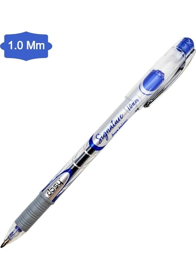 Dosy Sıgnature Jel İmza Kalemi 1.0 Mm - Mavi