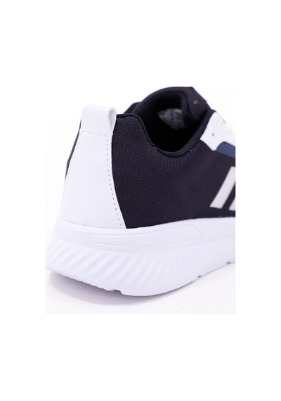 Dijital Baskılı Unisex Lacivert Sneaker - Beyaz Desenli Günlük Ayakkabı Lacivert-beyaz