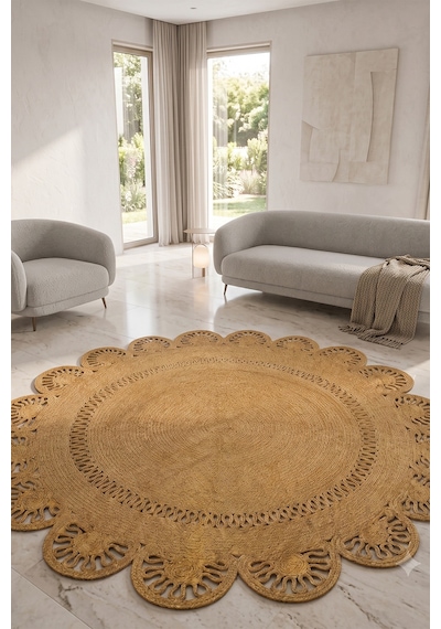 Jüt Hasır Yuvarlak Kilim Halı Yolluk Dekoratif Örgü Halı Doğal Görünümlü Bohem Kilim Salon Oturma Odası Balkon Mutfak Yatak Odası Koridor 7233bambu Jüt Hasır Yuvarlak Kilim Halı Yolluk Dekoratif Örgü Halı Doğal Görünümlü Bohem Kilim Salon Oturma Odası Balkon Mutfak Yatak Odası Koridor 7233bambu