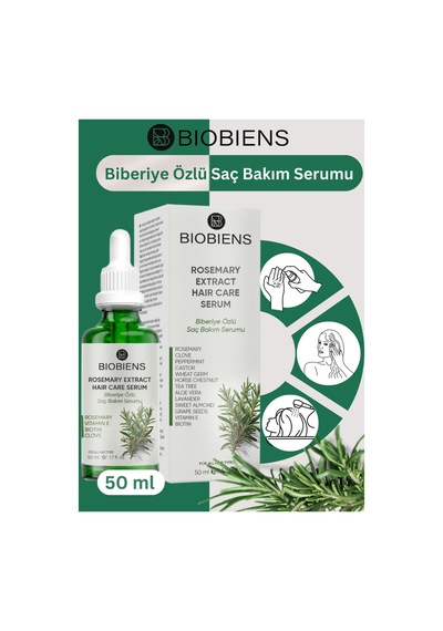 Biberiye Özlü Saç Bakım Serumu 50 Ml