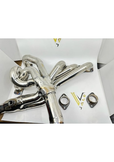 Bmw 3-5 Serisi Eksoz Manifold Headers Takım Krom Yan Sanayi E30.