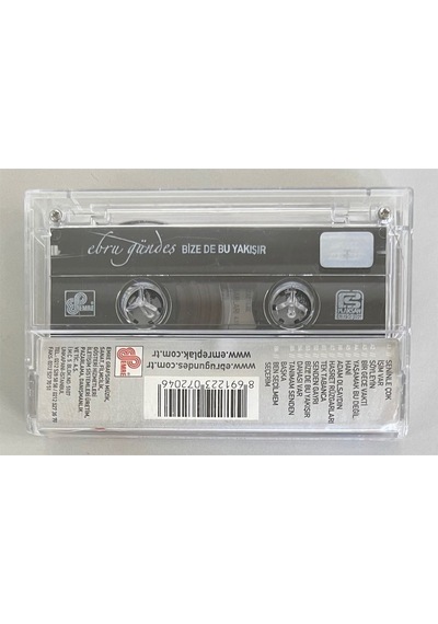 Ebru Gündeş Bize De Bu Yakışır Kaset Orjnal Dönem Baskı Kaset