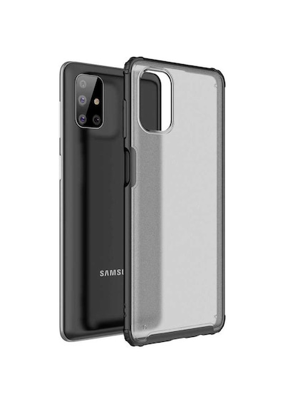 Samsung Uyumlu Galaxy M51 Kilif Armor Shield Zirhli Koruma Silikon 411055100