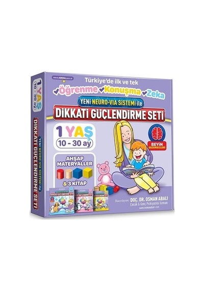 Dikkat Güçlendirme Seti 1 Yaş Adeda Yayınları