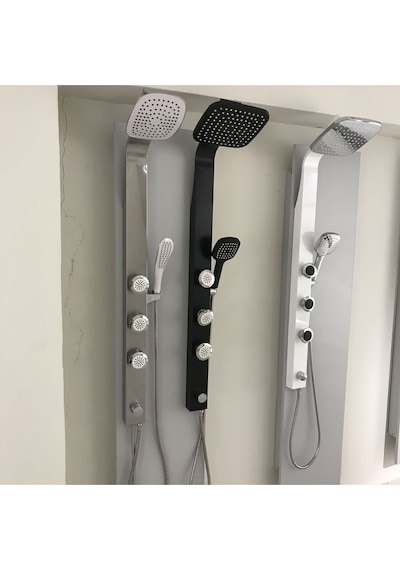 Sam Banyo Elmas Duş Seti Siyah