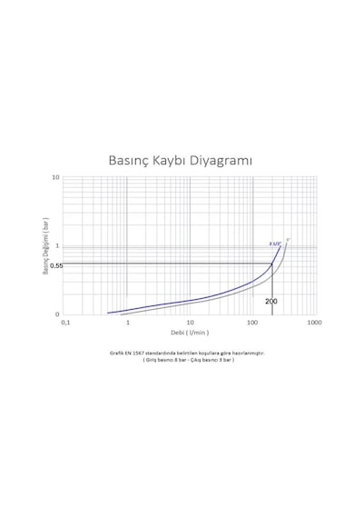 Case Pm Su Basınç Düş. 2 1/2'' (2865 Maks.25 Bar)