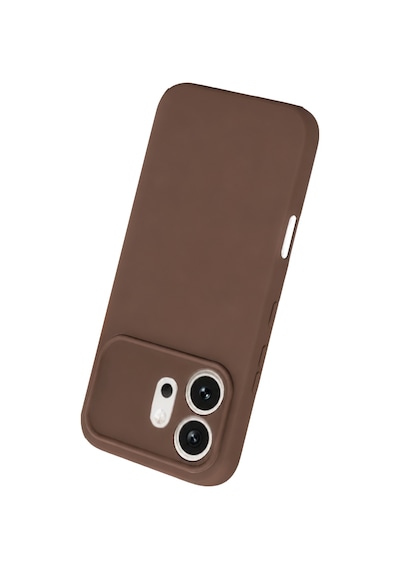 Honor 600 Uyumlu Kılıf Esnek Premium Yumuşak Silikon Telefon Kılıfı Kapak Kahverengi