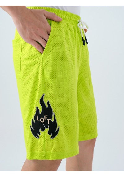 Regular Fit Erkek Şort Citron