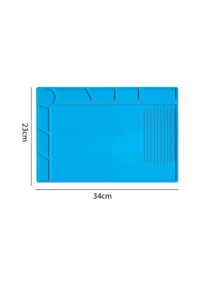 S-120b Silikon 34x23 Cm Isıya Dayanıklı Lehimleme Cep Telefonu Tamir Pedi Onarım Matı