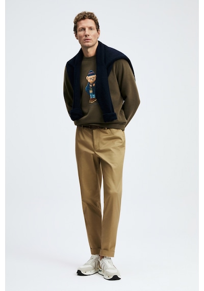 Lufian Mıles Erkek Sweatshirt Kahverengi Kahverengi 112030201100400