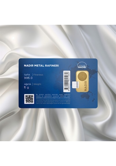 Leva Gold 5 Gr 24 Ayar Nadir Gram Altın
