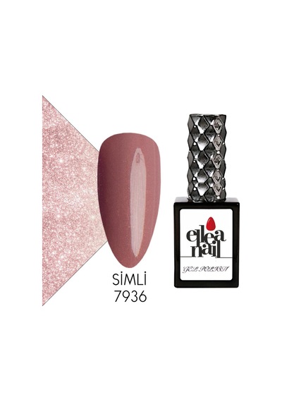 Ellea Nail Simli Kalıcı Oje 7936