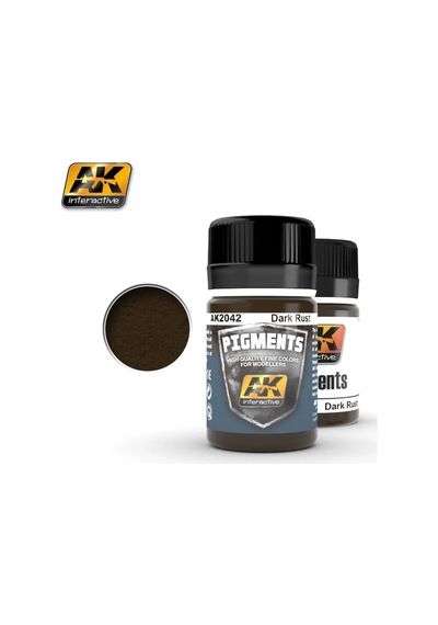 35 Ml. Dark Rust Pigment, Ak Interactive 2042 Standart