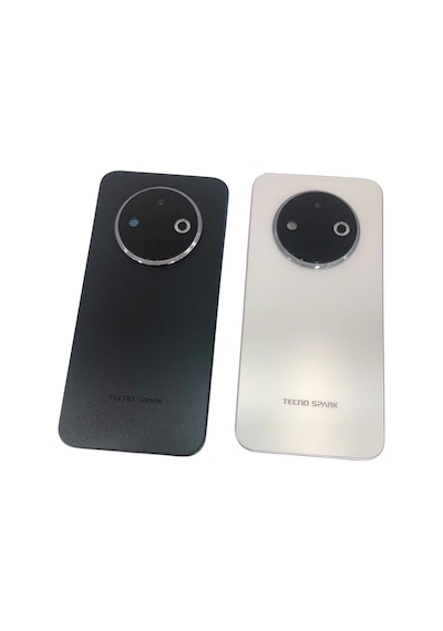Tecno Spark 30c Kl5n Kasa Arka Kapak Pil Kapağı Full Beyaz