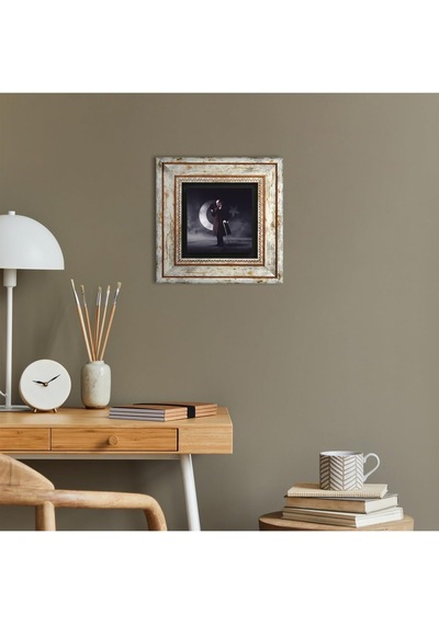 Atatürk Taş Duvar Tablosu - Çerçeveli Taş Tablo - Dekoratif Duvar Sanatı - Modern Ev Ve Ofis Duvar Dekoru T1-265
