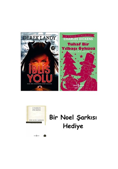 İblis Yolu Ciltli + Tuhaf Bir Yılbaşı Öyküsü + Bir Noel Şarkısı