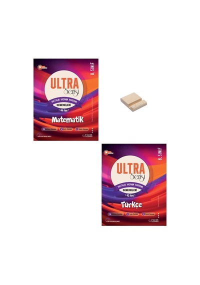 Lgs 8. Sınıf Ultra Matematik Ve Türkçe Haftalık Kazanım Kavrama Denemeleri