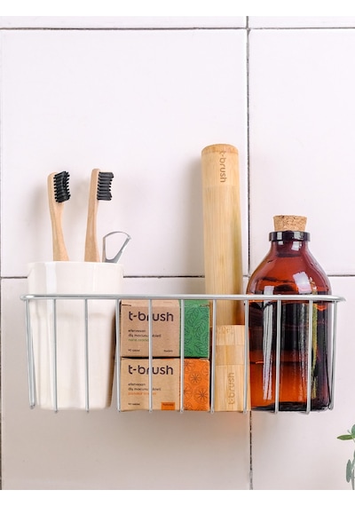 Tbrush Koyugri Bambu Diş Fırçası - Medium(orta Sert) + Diş Fırçası Saklama / Taşıma Kabı
