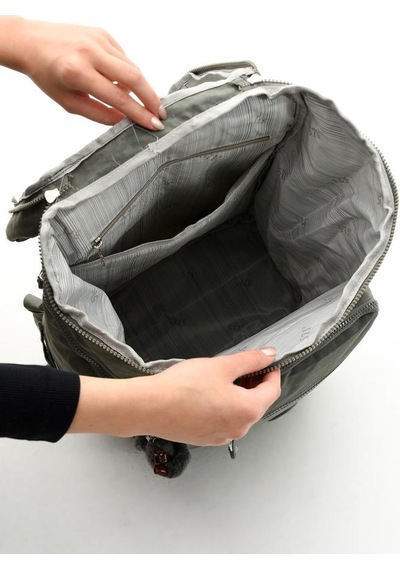 Unisex Dağcı Çantası Kamp Çantası Seyahat Çantası Hafif Klinkır Kumaş Outdoor Çanta 50 30 Cm Gri