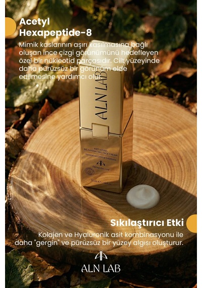 Aln Nab Gold Anti Aging Face Cream Somon Dna Kolajen Kırışıklık Karşıtı Bakım Kremi 35 Ml