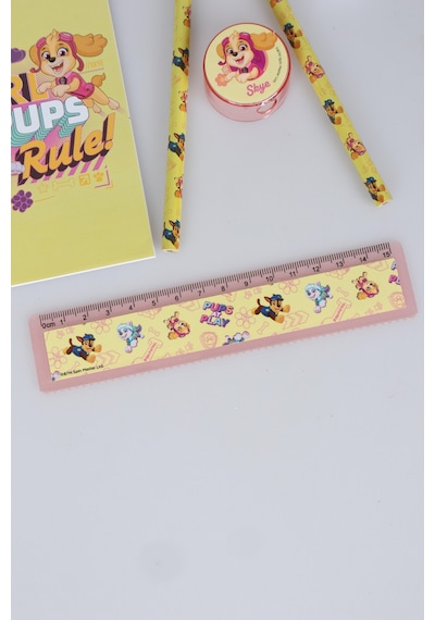 X Dekomus Lisanslı Paw Patrol Pink Paws Collection 6'lı Kırtasiye Seti Not Defteri,2 Adet Kurşun Kalem,cetvel,silgi,kalemtraş Diğer