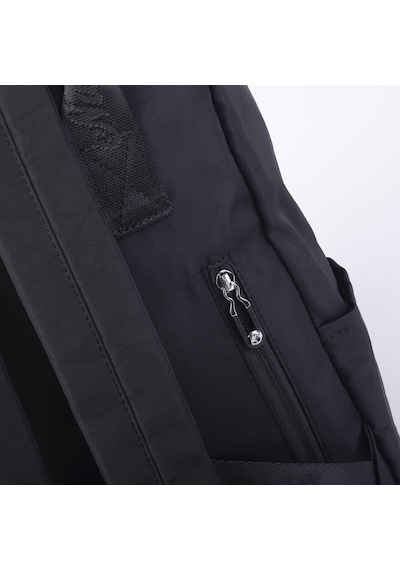 Nas Bag Unisex Sırt Ve El Çantası Büyük Boy Su Geçirmez Sırt Çantası 29x40 Cm Siyah
