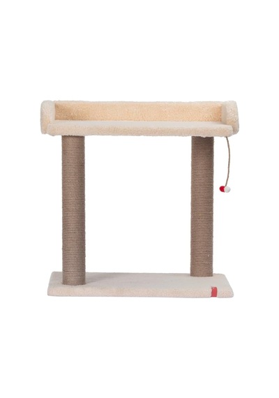 Platform Oturaklı Melody Model Kedi Tırmalaması Krem
