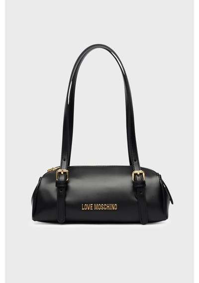 Love Moschino Logolu Ayarlanabilir Omuz Askılı Çanta Bayan Çanta Jc4101pp1ply0000 Siyah